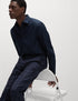 Marks & Spencer"Regular Fit Easy Iron Cotton Blend Shirt"